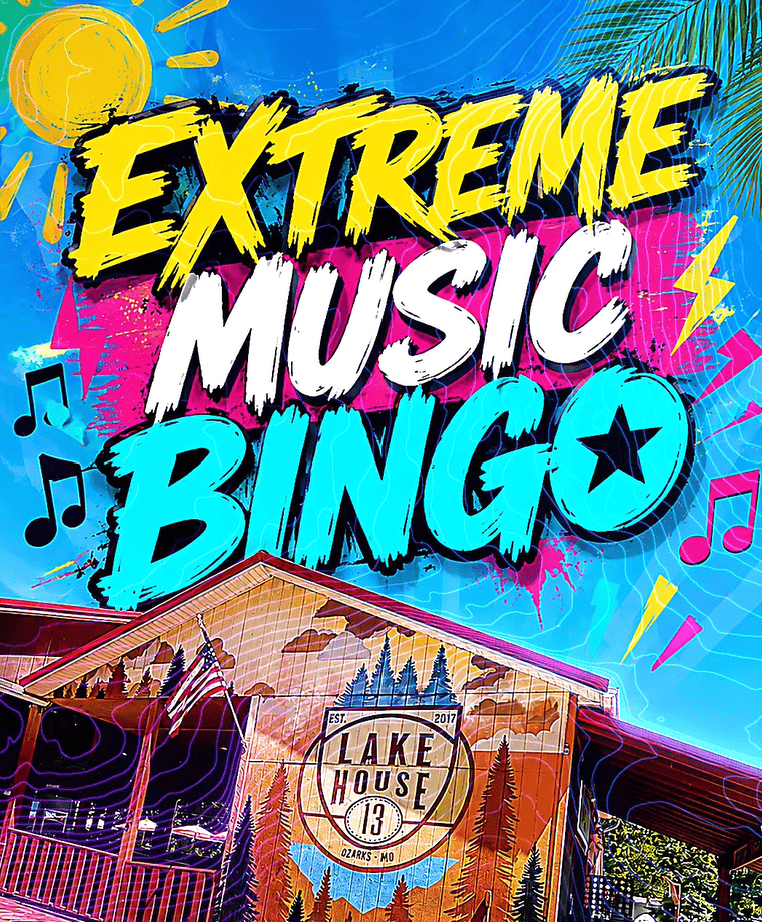 Extreme Music Bingo @ Lake House 13 at Lake House 13